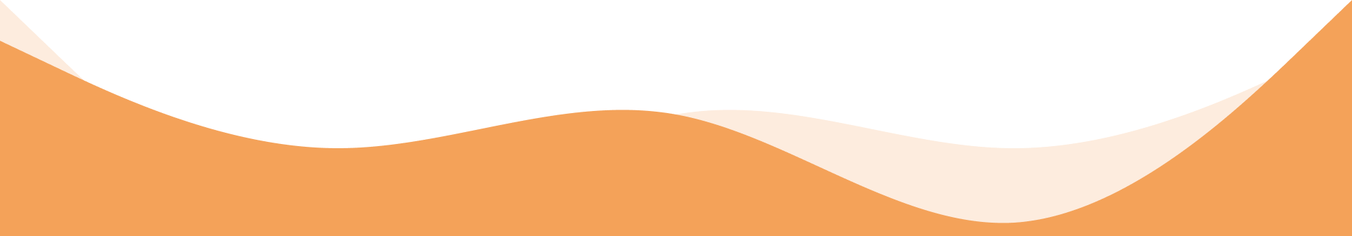 Abstract image featuring a wavy, dark green shape on top of an orange background, creating a curved, layered design reminiscent of the fluid motion found in dowsing tools.