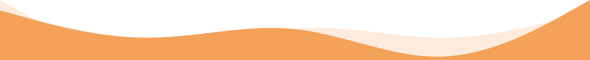 Minimalist design with two horizontal orange shades.